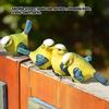 4pcsCelsiusset Lawn Garden Courtyard Resin High Simulation Bird Decoration Animal Ornament