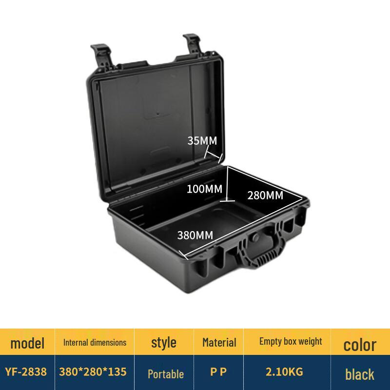 MR MOOSE Thickened Portable Plastic Toolbox