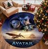 Avatar Pattern Round Rug, Indoor/Outdoor Mat, for Picnic, Gameroom, Bedroom, Office, Living Room, Home Decor Carpet, Birthday Gift