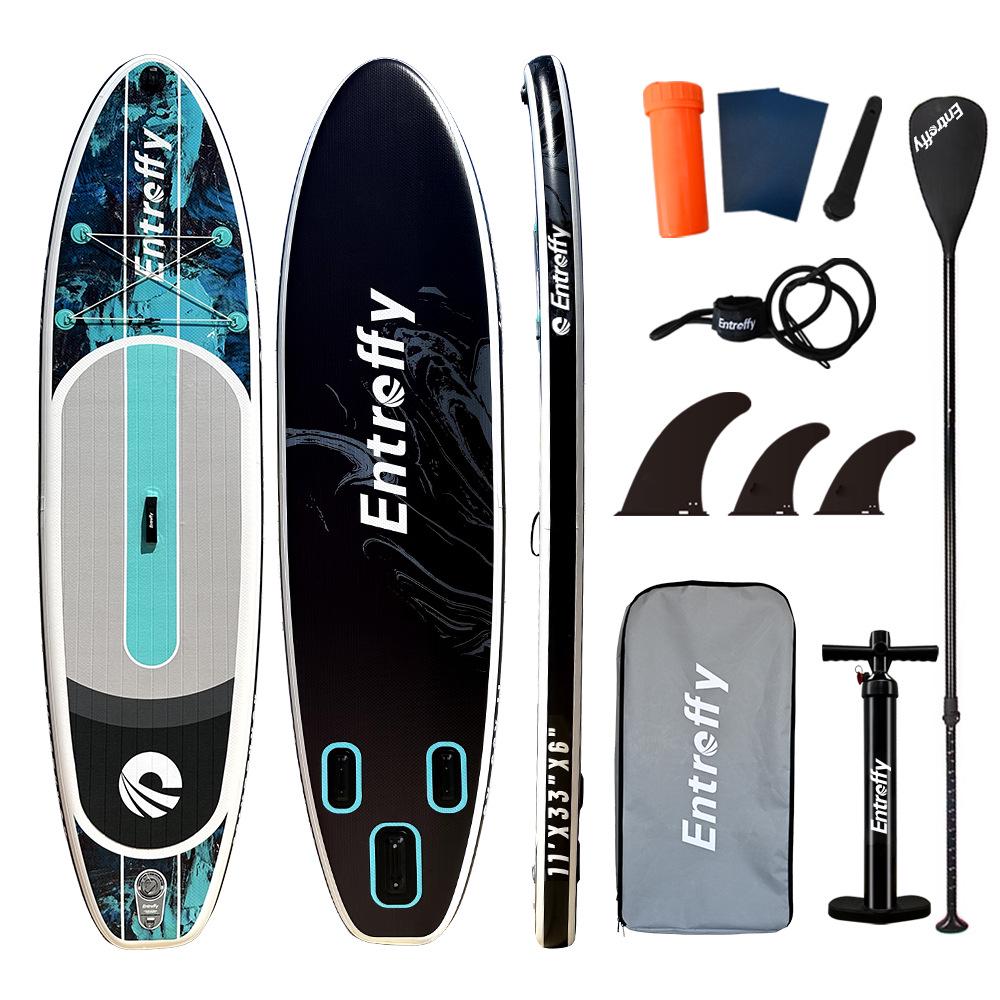 Cross-Border Inflatable Paddleboard - "My Boat Funkee" Surfboard SUP Design