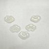 Natural White Agate Chalcedony Cloud Lock Ruyi Pendant Jade Accessory