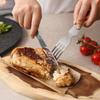 4 Pack Stainless Steel Travel Utensils Set Outdoor Cutlery Perfect for Campers Includes Spoon Fork Cutter Bottle Opener