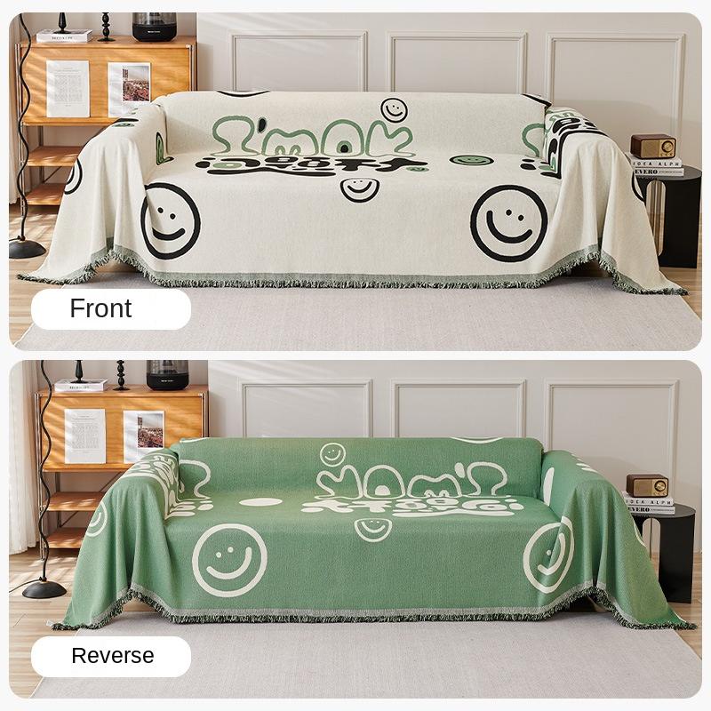 Sofa Cover Cloth for All Seasons, Full Cover Sofa Towel, New High-end Anti-cat Scratch Sofa Cover Blanket