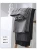 Half elastic waist double pleated commuting casual pants for women in 2026 summer, thin, fashionable and versatile, Haren cropped pants