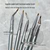 Mingxi Zhi Angled Eyeliner & Under-Eye Detail Brush for Lower Eyelid and Concealer Makeup