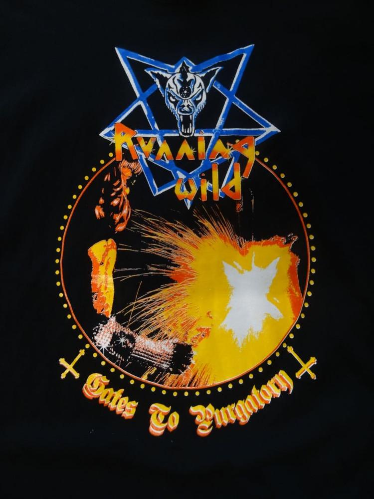 Running Wild Black  Cotton Full Size Unisex S-5XL Unisex T-Shirt XXXXL