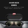 Car Sunglasses Sun Visor Sunglasses ABS Multifunctional Sunglasses Storage Case for Car Eyeglasses Kwak's Stand, Holder, (Black)