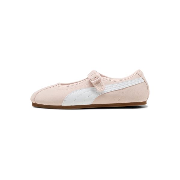 Puma Tackle Comfortable Soft Flat Mary Jane Shoes Women Shoes Pink 408550-02