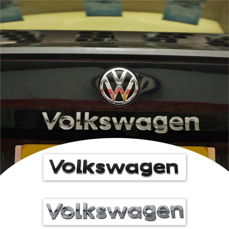 Car Body Tail Trunk Decoration Sticker ABS Emblem Auto Accessories For Volkswagen GTI Golf Polo Passat Mk6 MK7 RLine Bora Beetle