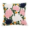 Buynow Floral Embroidered Pillowcase45X45Cm Vintage Pastoral Living Room Sofa Cushion Cover Home Bedroom Decor Cojines Para Sala