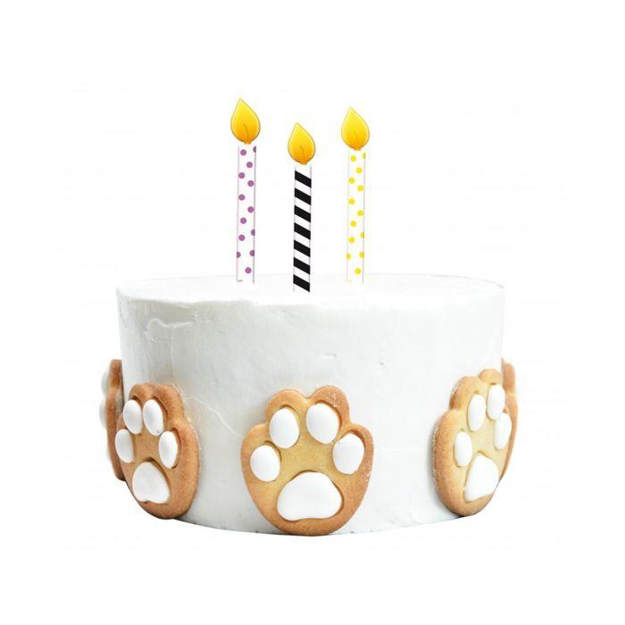 Décors azyme - 12 bougies d'anniversaire