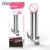 Funny HS G Point Reusable Ribbed Stimulation Condom Sleeve Penis Delay Men Time Sex Toys