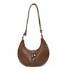 2025 new underarm bag women's large-capacity portable fashion retro shoulder bag niche simple commuter crescent bag