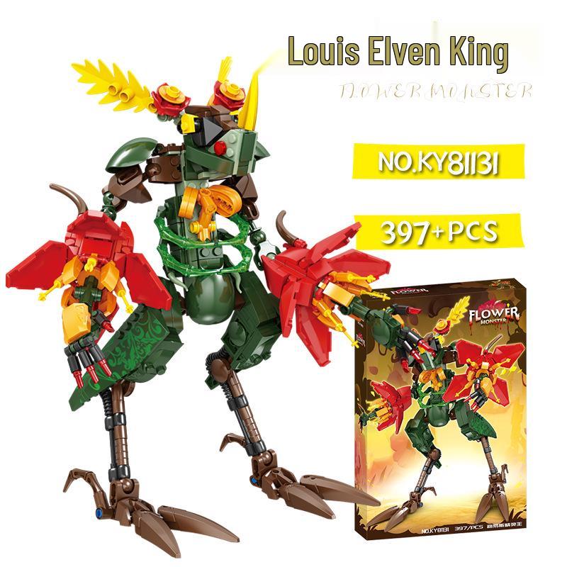 

Stranger Things Mythical Beast: Demogorgon Plant Building Block Toy