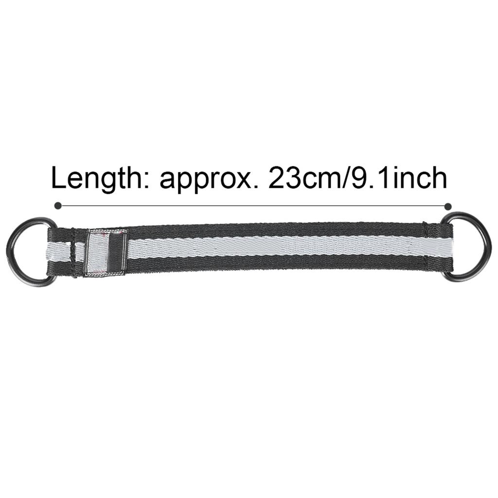 1 Pair Kids Children Seesaw Connecting Belt Swing Strap Accessories with D Ring Buckle