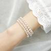 High-Quality Flawless Freshwater Pearl Bracelet, Near-Round Beads, Elegant Formal Accessory, Ideal Gift, Luxurious Feel