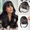 Bangs Wig Synthetic Bangs Lady Invisible Bangs  Age Reduction Forehead Wig Piece Wigs For Women A Variety of Colors Are Available
