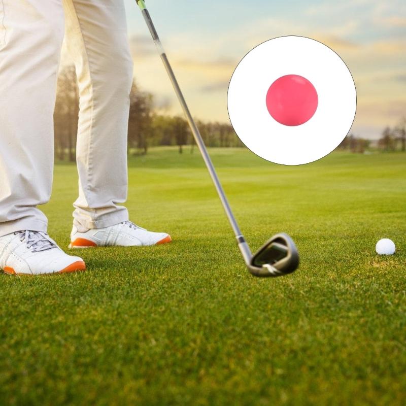 Indoor Premium Golf Training Ball Elastic Matte Glossy Golf Balls for Short Game and Tees Shots