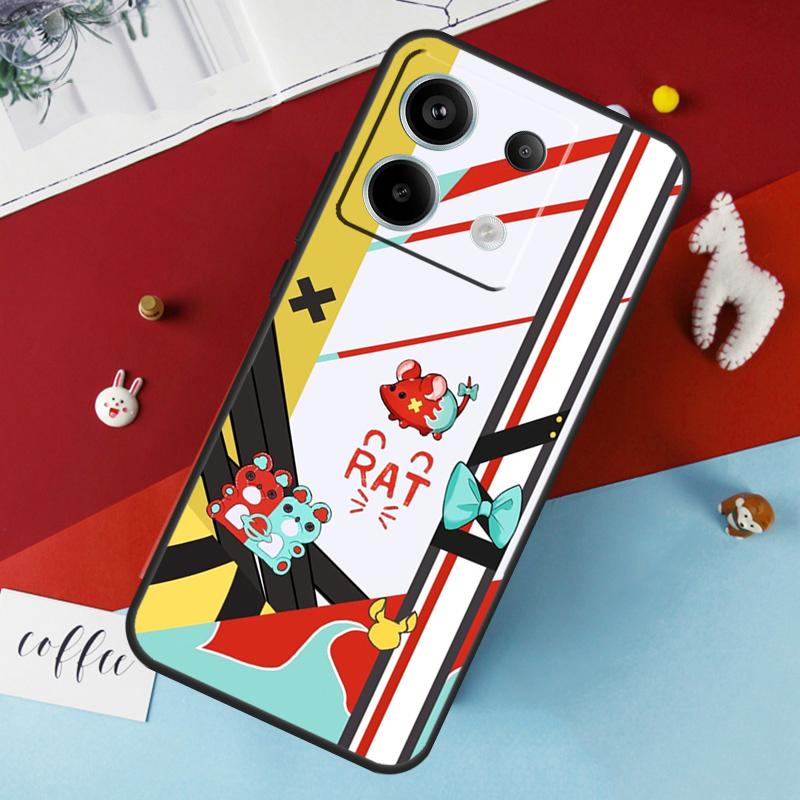 Anime Hololive Hülle für Xiaomi Redmi 13C 12C 10C 9C 10A Redmi Note 11 9 10 12 13 Pro 9S 10S 11S 12S Hülle