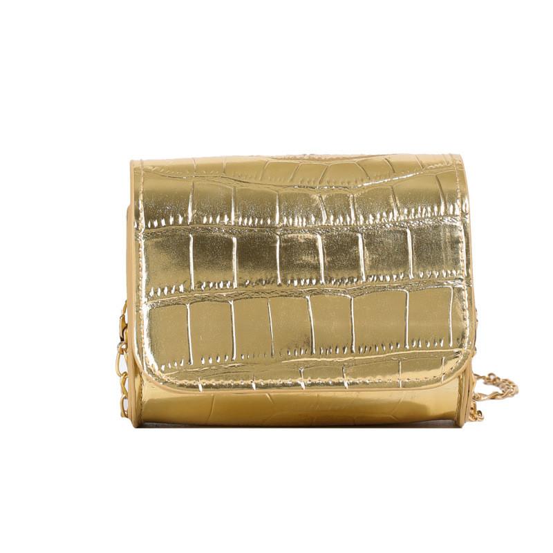 Fashionable New Chain Strap Kids Bag Versatile Solid Color Crossbody For Boys And Girls