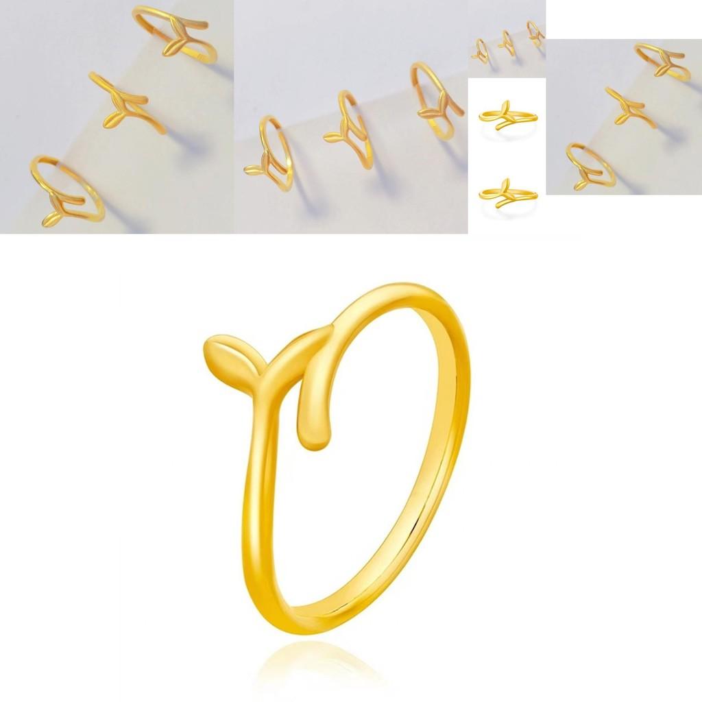 Whimsical Gold Plated Fish Tail Ring For Women Perfect Gift For Couples Adjustable Fit