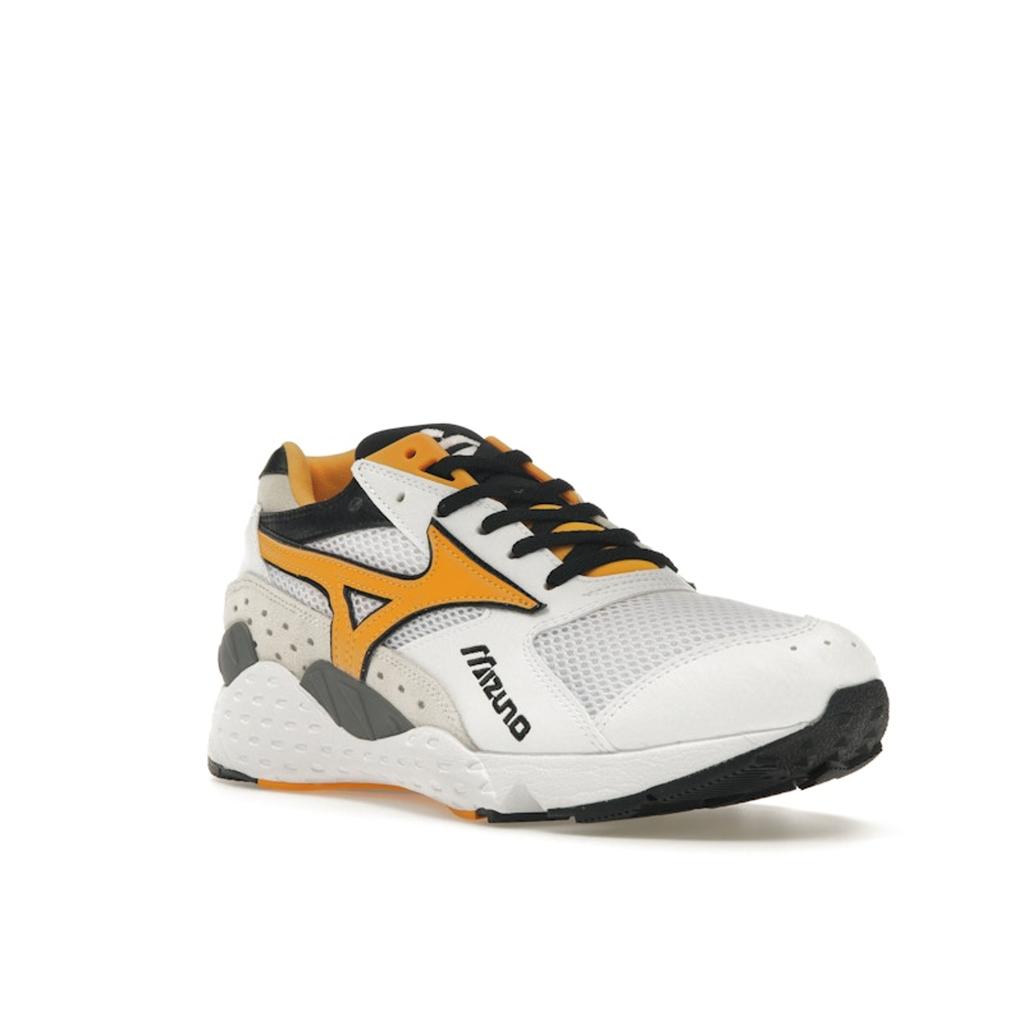 Mizuno Mondo Control White Saffron Unisex Sneakers Black D1GA201174