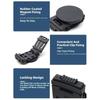 Pack of 3 Magnetic Belt Clasps Clips Adjustable Lock Snapped On for Tool in 43mm 55mm 66mm Silicone Wrap Magnetic Suction