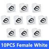 NAC3FCA NAC3FCB 3Pin Power Connector LED Speakon Male Plug Blue (Input)+White (Output) Plug+Female Socket 20A 250VAC