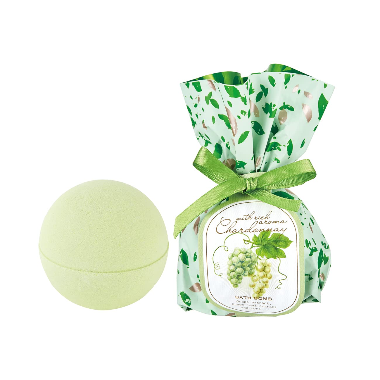 

Chardonnay Bath White Grape Scent Large Bath Gift for Return Welcome Farewell New White New Bomb, (1 Bomb) (Popular Women, Gift, Party, Party,
