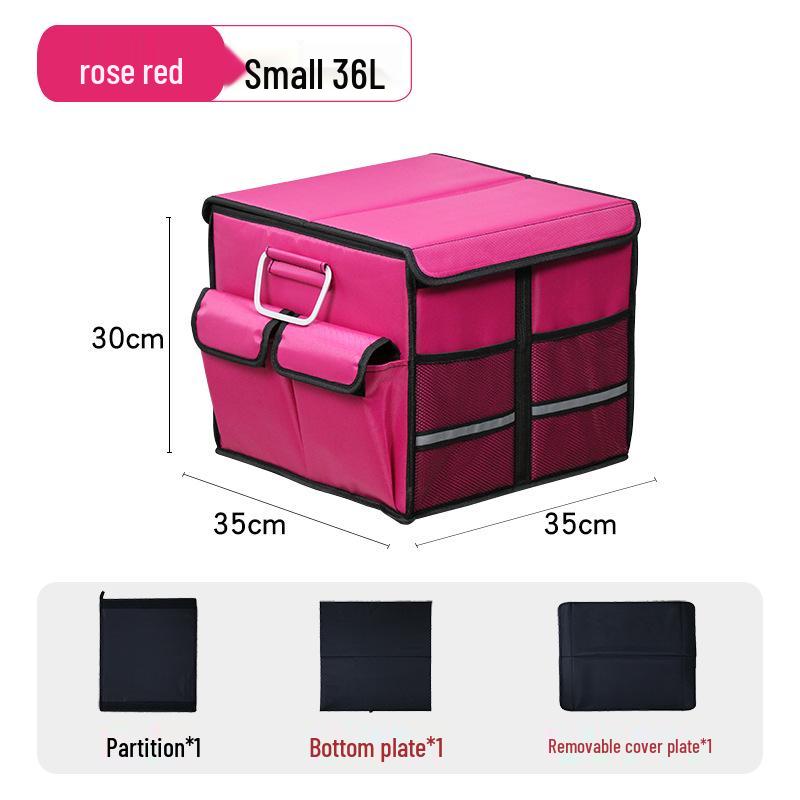 Foldable Car Trunk Organizer Box for Outdoor Use