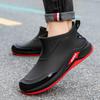 Koreanische Version Regenschuhe Herren Kurzschaft Mode Outdoor Wasserdichte Schuhe Autowäsche Angeln Gummistiefel Rutschfest Leicht Überschuhe Ausländisch t