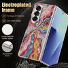 Creative Audio Tape Print Case For Samsung Z Fold 8 Ultra 7 6 5 Hybrid 3in1 Leather Skin Plating Folding Phone Cover For Galaxy Z Fold8 Fold7 Fold6