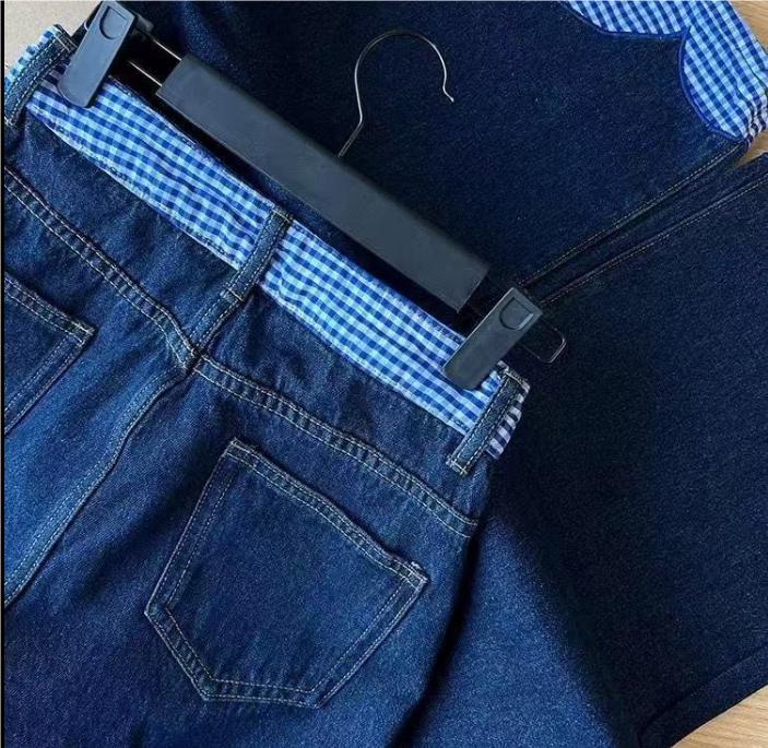 Y2K Spring Slim Fashion Women Jeans Casual Loose Contrast Color Woman Jeans High Waist Basic Chicly Wide Leg Pants Female