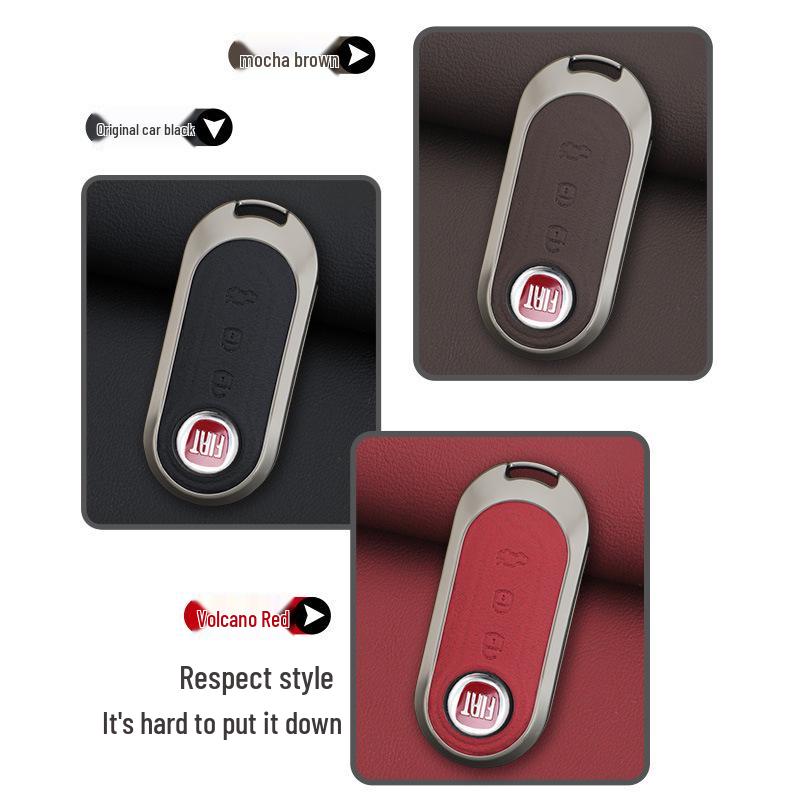 Fiat C-Type Car Key Case