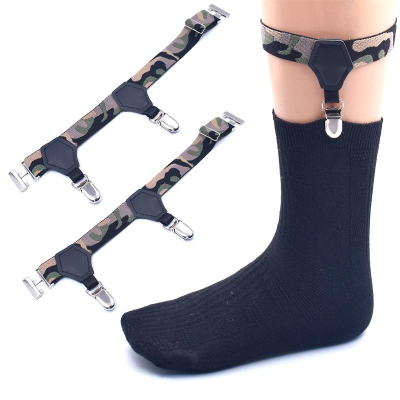Mannen Vrouwen Sok Kousbanden Bandjes voor Werk, Feestelijke, Casual Shirt Jurk Houder Nabij Kousband Clip Accessoires