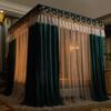 2024 Floor-Standing Double-Layer Palace Style Blackout Princess Mosquito Net with Three Doors