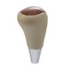 uxcell Auto Gear Stick Shift Knob Wood Knob for Car Leather Toyota Compatible RAV4