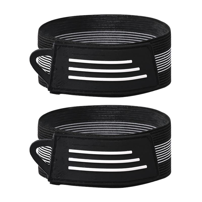 Cycling Leg Band Anti Slip Bike Band for Pants 30cm Durable Rubber Bike Leg Fastener for Running Walking Secure Breathable