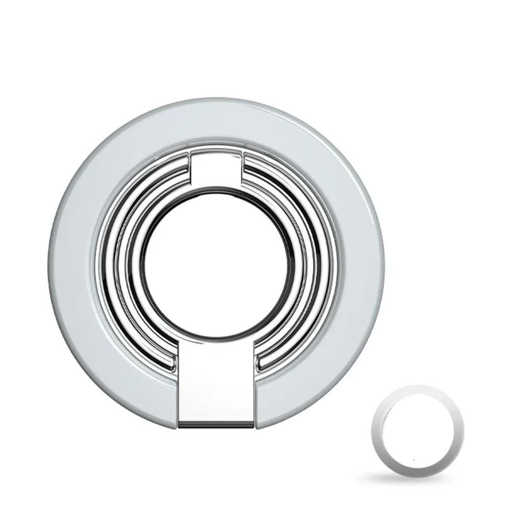 360° Magnetic Metal Finger Ring Phone Holder Portable Folding Stand Tablet Bracket for Magsafe Magnet Universal All Phone