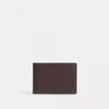 Coach Compact Billfold Wallet Saddle