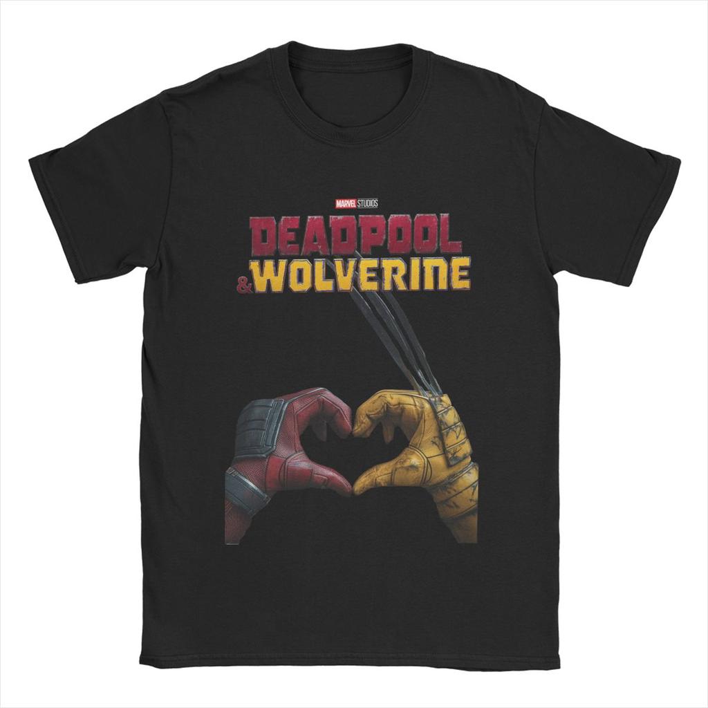 Summer Deadpool & Wolverine Men Women T Shirts Outfits Vintage Tees T-Shirt Pure Cotton New Arrival Clothes