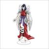 Anime Inuyasha Acrylic Stand Standing Set with Kagome and Sango Cute Cosplay Accessories Desk Decorations Toy for Gift
