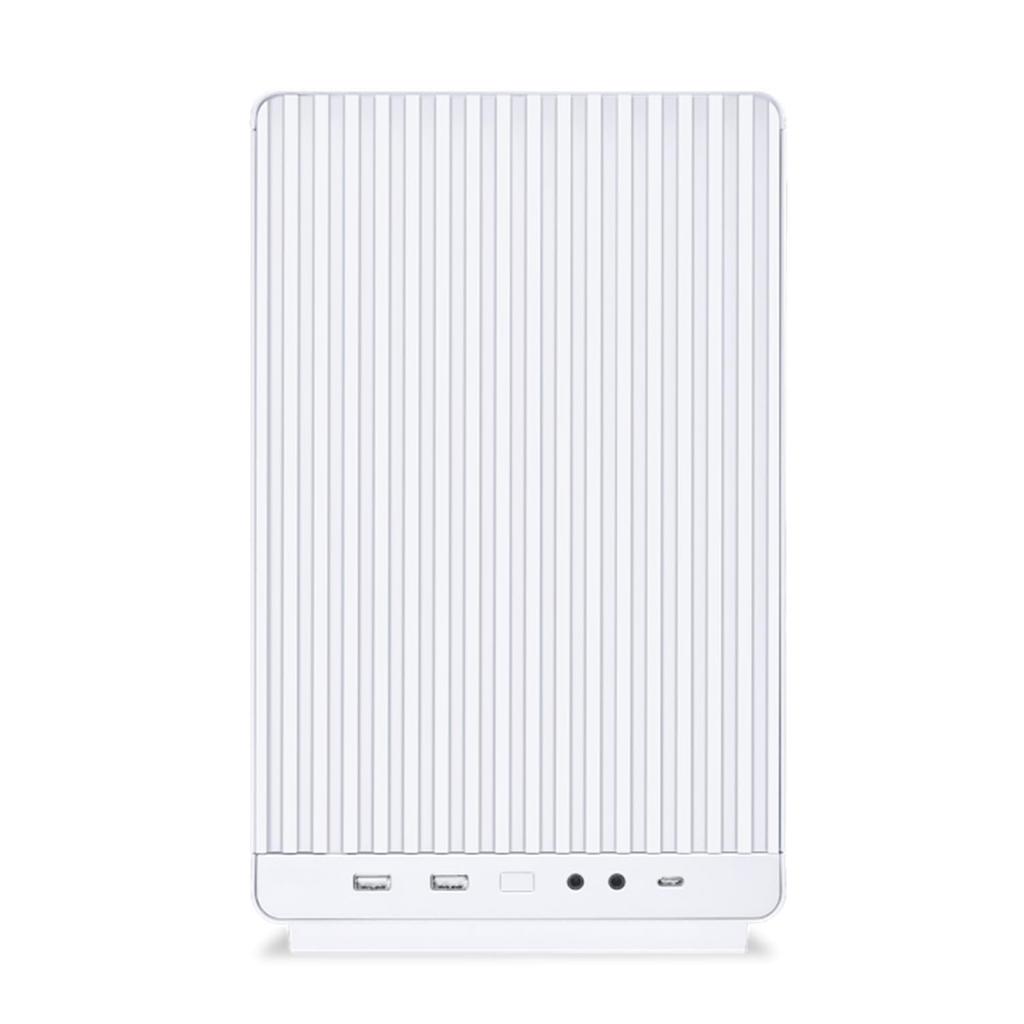 Obudowa komputerowa LIANLI Compact PC Biała Pojemność w litrach Zgodna ze standardem Micro Zgodna z grzejnikiem 360 mm Zgodna z zasilaczem Produkt z