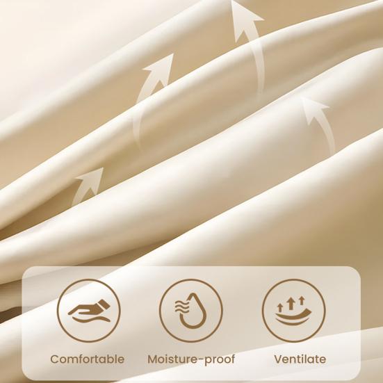 Compression Clothing Bag Zippered Space Saving Clothes Organizer Satin Self Compression Storage Bag for Comforters