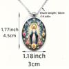 Anhänger Elegant - Ovales Design Stilvolles Geschenk für Frauen Geeignet für den täglichen Gebrauch Halskette