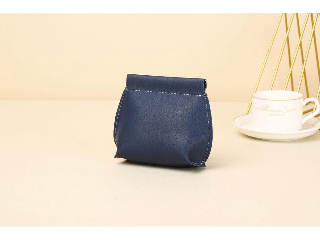 Automatic Closure Multifunctional Lipstick & Coin Purse: Portable Everyday Wallet & Digital Storage