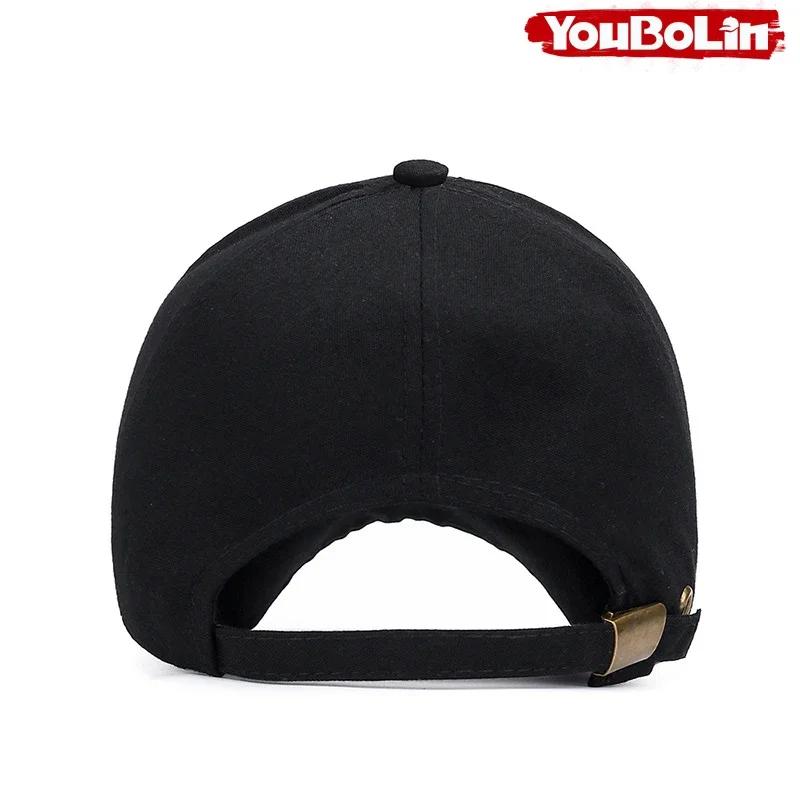 Spring And Summer Fresh Latest Brand New Extended Brim Baseball Cap Men'S Outdoor Fishing Large Brim Sun Hat Women'S Cotton Canvas Hat