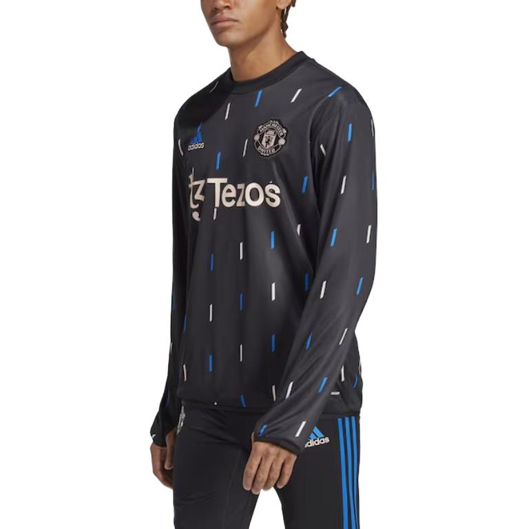 Adidas Manchester United Soccer Jersey Men's Black HT4306