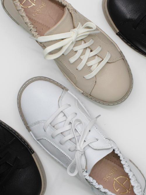 [GISSE] Natural Leather Ayla Sneakers GBW-44294