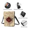 Harry Potter Genuine Leather Smartphone Shoulder Mini Pouch for Women and Popular 19cm High x Wide x 1cm Thick [JMI] Pouch, Bag, Slim, Men,